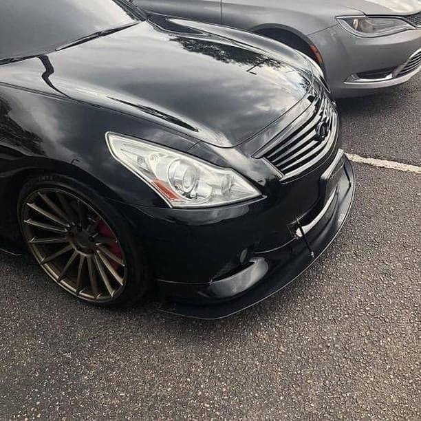 2010-2013 Infiniti G37 Luxury Sedan OE Lip 2PC Front Splitter
