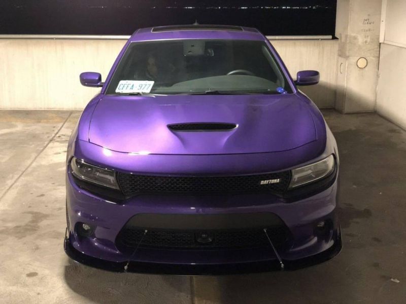 2015-2021 Dodge Charger SRT 392/Hellcat/Daytona/Scat Pack 2PC Front Splitter