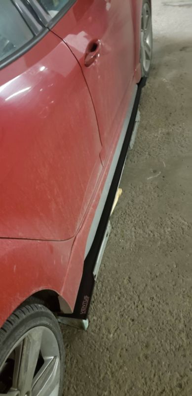 2012-2017 Hyundai Veloster Turbo 2PC Side Splitters