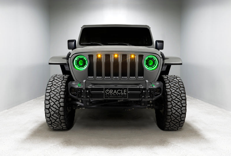 Oracle Oculus Bi-LED Projector Headlights for Jeep JL/Gladiator JT - w/ Simple Cntrl