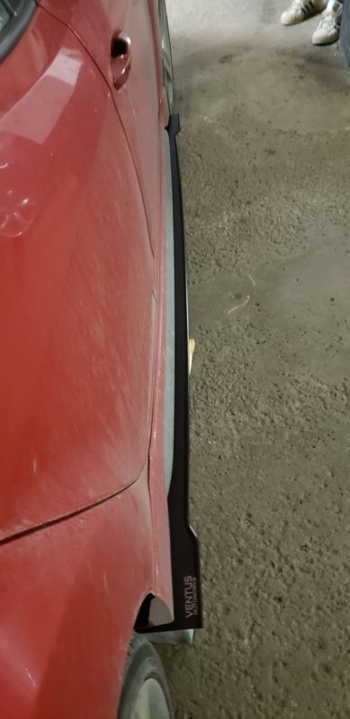 2012-2017 Hyundai Veloster Turbo 2PC Side Splitters
