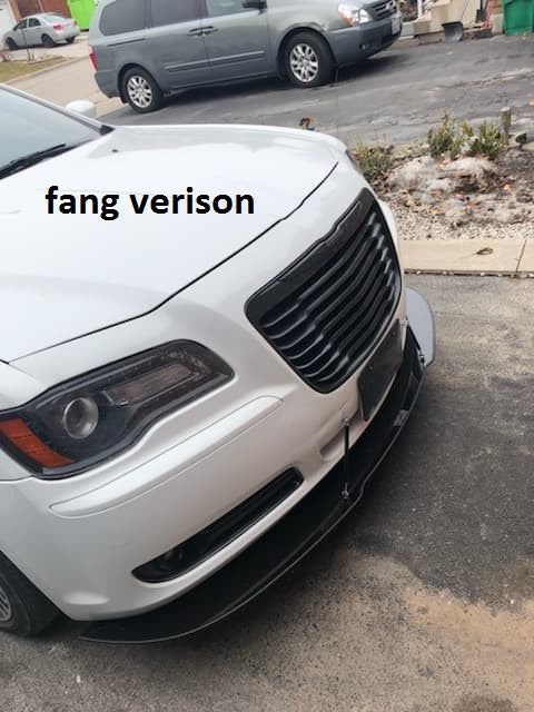 2011-2014 Chrysler 300/300S 2PC Front Splitter
