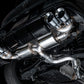 AWE Tuning MK8 Volkswagen Golf R 3in Touring Edition Quad Exhaust - Chrome Silver Tips