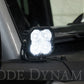 Diode Dynamics 2021 Ford Bronco SS3 LED Ditch Light Kit - Pro White Combo