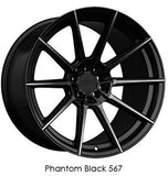XXR 567 Phantom Black 18x9.5 5x100/5x114.3 et38 cb73.1