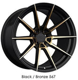 XXR 567 Bronze & Black 18x9.5 5x100/5x114.3 et38 cb73.1