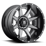 Fuel MATTE GUN METAL BLACK LIP D238 20x10 5x127 Wheels