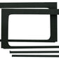 DEI 18-23 Jeep Wrangler JL 4-Door Boom Mat Rear Side Window Trim - 4 Piece - Black