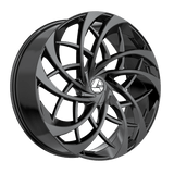 AZARA Gloss Black AZA-540GB 20x8.5 5x112/5x114.3 Wheels