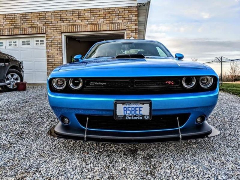 2015-2023 Dodge Challenger SRT/Scat Pack/392/GT 2PC Front Splitter