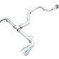 AWE Tuning 2022 VW GTI MK8 Track Edition Exhaust - Chrome Silver Tips