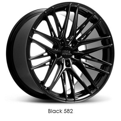 XXR 582 Black 18x9.5 5X114.3 et35 cb73.1