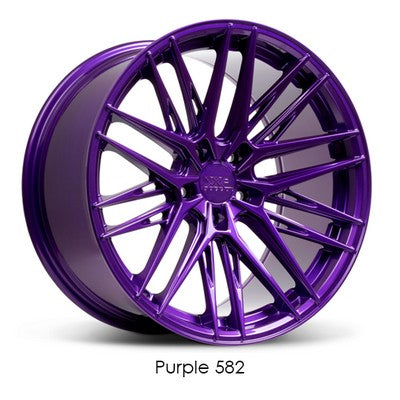 XXR 582 Purple 19x10 5X114.3 et40 cb73.1