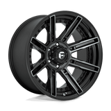 Fuel GLOSS MACHINED DOUBLE DARK TINT D708 20x10 6x139.7 Wheels