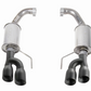 Roush 18-25 Mustang GT Black Tip Axle Back Exhaust