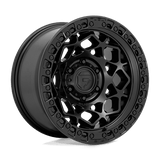 Fuel MATTE BLACK WITH MATTE BLACK RING D786 17x9 6x135 Wheels