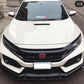 2017-2021 Honda Civic Type R Version 1 2PC Front Splitter