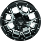 QuadBoss Barbwire 14X7 - 5+2 - 4/137 - Black Machined