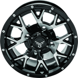 QuadBoss Barbwire 14X7 - 5+2 - 4/137 - Black Machined