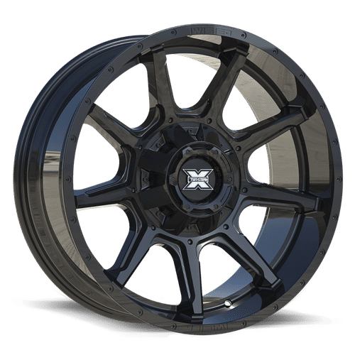TWISTED OFF-ROAD TW2 Gloss Black 20x9 8x165.1/8x180 Wheels | Offset: 12 | Backspace: 5.5 | Bore: nan