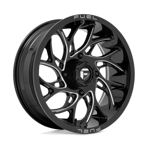 Fuel GLOSS BLACK MILLED D741 18x7 4x156 Wheels