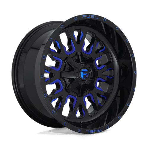 Fuel GLOSS BLACK BLUE TINTED CLEAR D645 18x9 6x135/6x139.7 Wheels