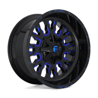 Fuel GLOSS BLACK BLUE TINTED CLEAR D645 18x9 6x135/6x139.7 Wheels