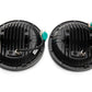 Raxiom 97-18 Jeep Wrangler TJ/JK Axial Series 13-LED Headlights- Black Housing (Clear Lens)