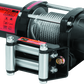 QuadBoss Winch Kit - 39ft x 3/16in Cable - 3hp - Roller Fairlead - Wired Remote - 2500lb