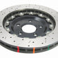 DBA 05-12 Corvette C6 w/Z06 pkg Front Drilled & Slotted 5000 Series 2 Pc Rotor w/ Black Ha
