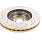 DBA 05-08 Subaru Legacy GT Front Drilled & Slotted 4000 Series Rotor