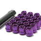 Wheel Mate Muteki Open End Lug Nuts - Purple 12x1.50