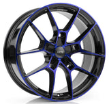 OPE FF06 19x8.5 5x112 Hyper Tint Blue  | ET  35  | CB  66.6