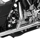 Kuryakyn 2in Adjustable Lockable Offsets With Male Mount Adapter Chrome