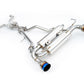 Invidia 09+ 370Z Gemini Rolled Titanium Tip Cat-back Exhaust