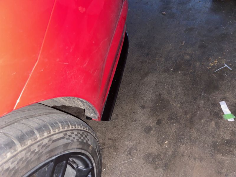 2019-2021 Volkswagen Jetta MK7 Rear Corner Spats