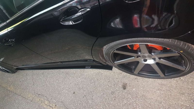 2006-2013 Lexus IS 2PC Side Splitters