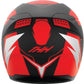 THH Helmets T810S Turbo Red/Silver - XS