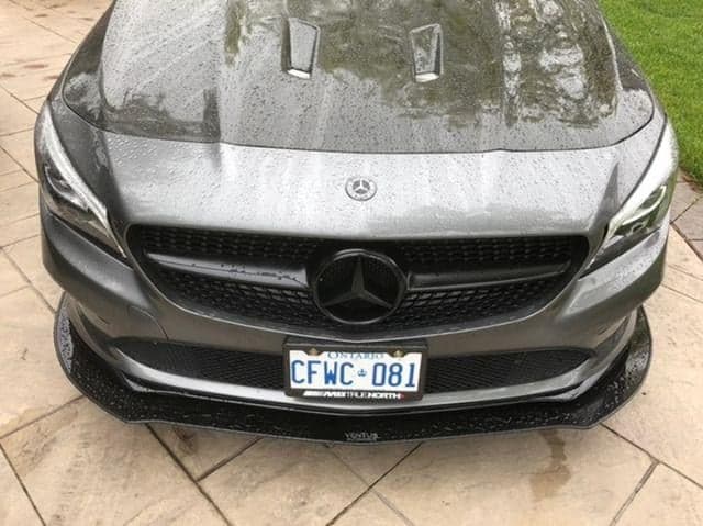 2018-2019 Mercedes Benz CLA250/CLA45 2PC Front Splitter