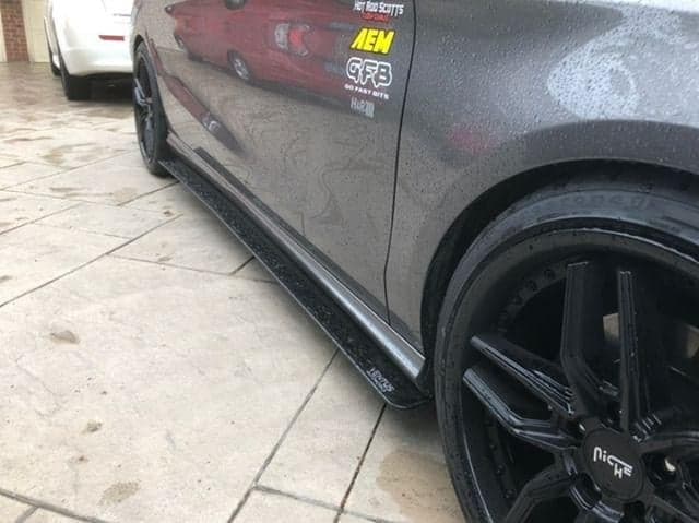 2018-2019 Mercedes Benz CLA250/CLA45 2PC Side Splitters