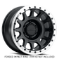 Method Beadlock Ring - 17in Forged - Style 1 - Machined