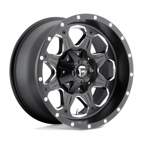 Fuel MATTE BLACK MILLED D534 20x9 8x170 Wheels