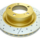 DBA 08-21 Lexus LX570 Front Drilled & Slotted Street Series Rotor