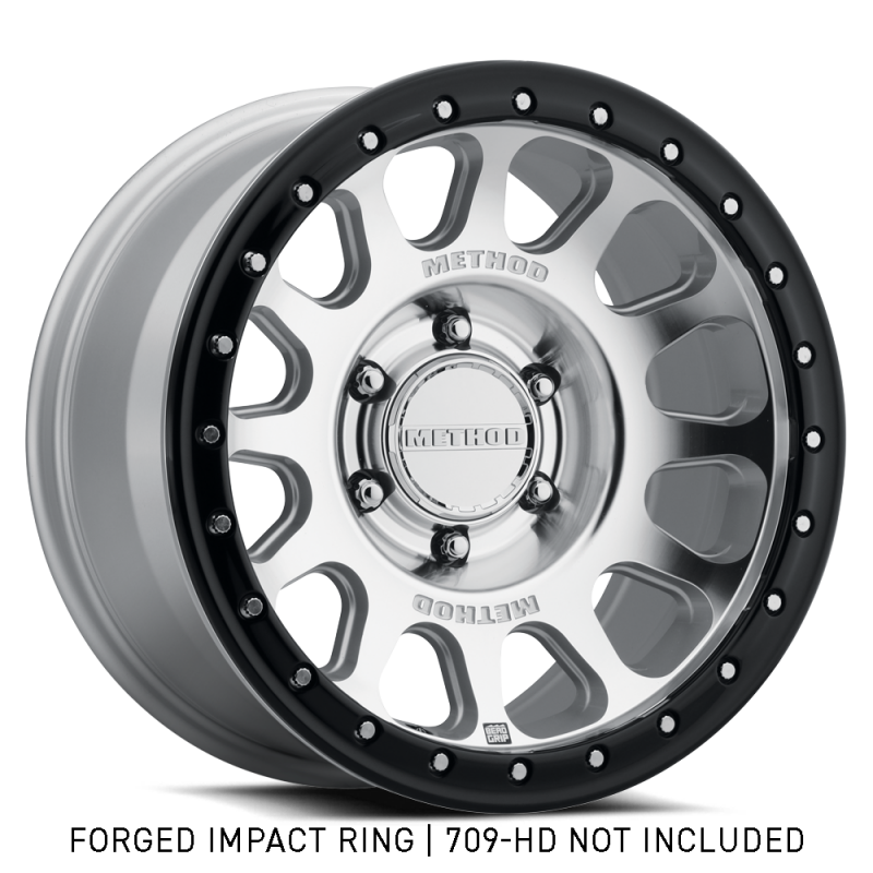 Method Beadlock Ring - 17in Forged - Style 1 - Gloss Black