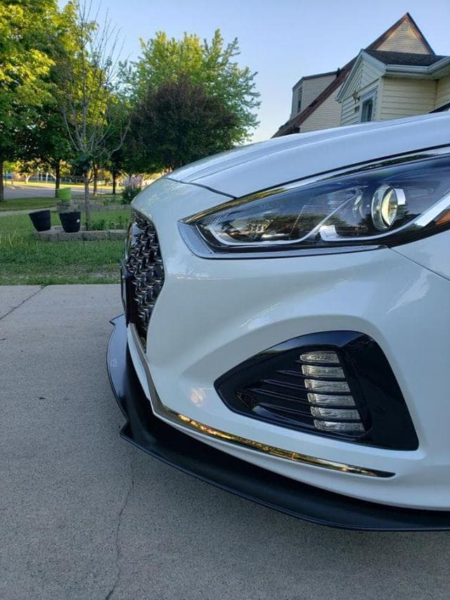 2018-2019 Hyundai Sonata 2PC Front Splitter