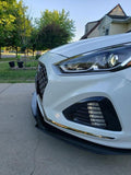 2018-2019 Hyundai Sonata 2PC Front Splitter