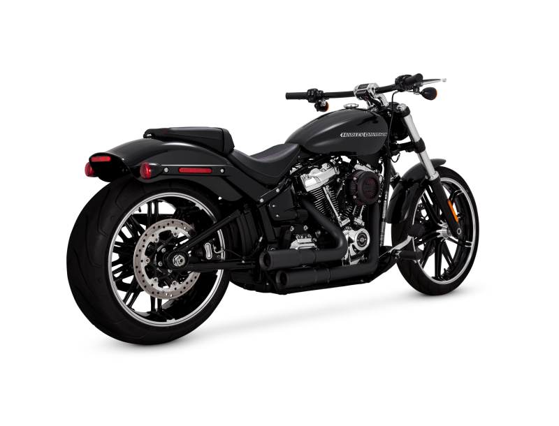 Vance & Hines HD Sportster 04-13 Mini Grenades Black Full System Exhaust