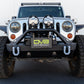 DV8 Offroad Fairlead Mounted Flip-Up License Plate Bracket
