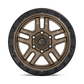 FUEL D702 AMMO 18x9 6x135 -12 MATTE BRONZE BLACK BEAD RING