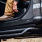 Husky Liners 14-18 GMC Sierra 1500 DC Trail Armor Rocker Panel & Sill Plate Cover (4pc) - Tex. Blk